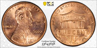 2022 1C Shield MS65RD