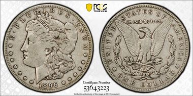 1896-S $1 F15