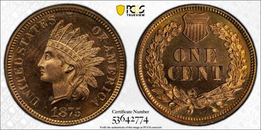 1875 1C PR65RD