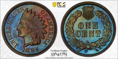1894 1C PR65BN