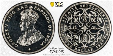1920 $1 Restrike PR64