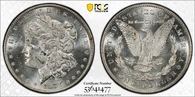 1878-S $1 MS63