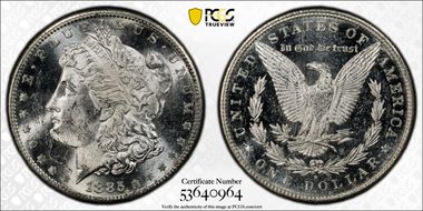 1885-S $1 MS62
