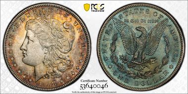 1888 $1 MS63