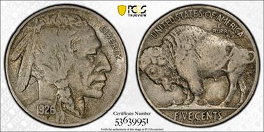 1926-S 5C VF35