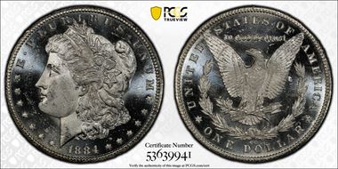 1884-CC $1 MS64PL