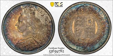 1889 1/2 Cr S-3924 MS64