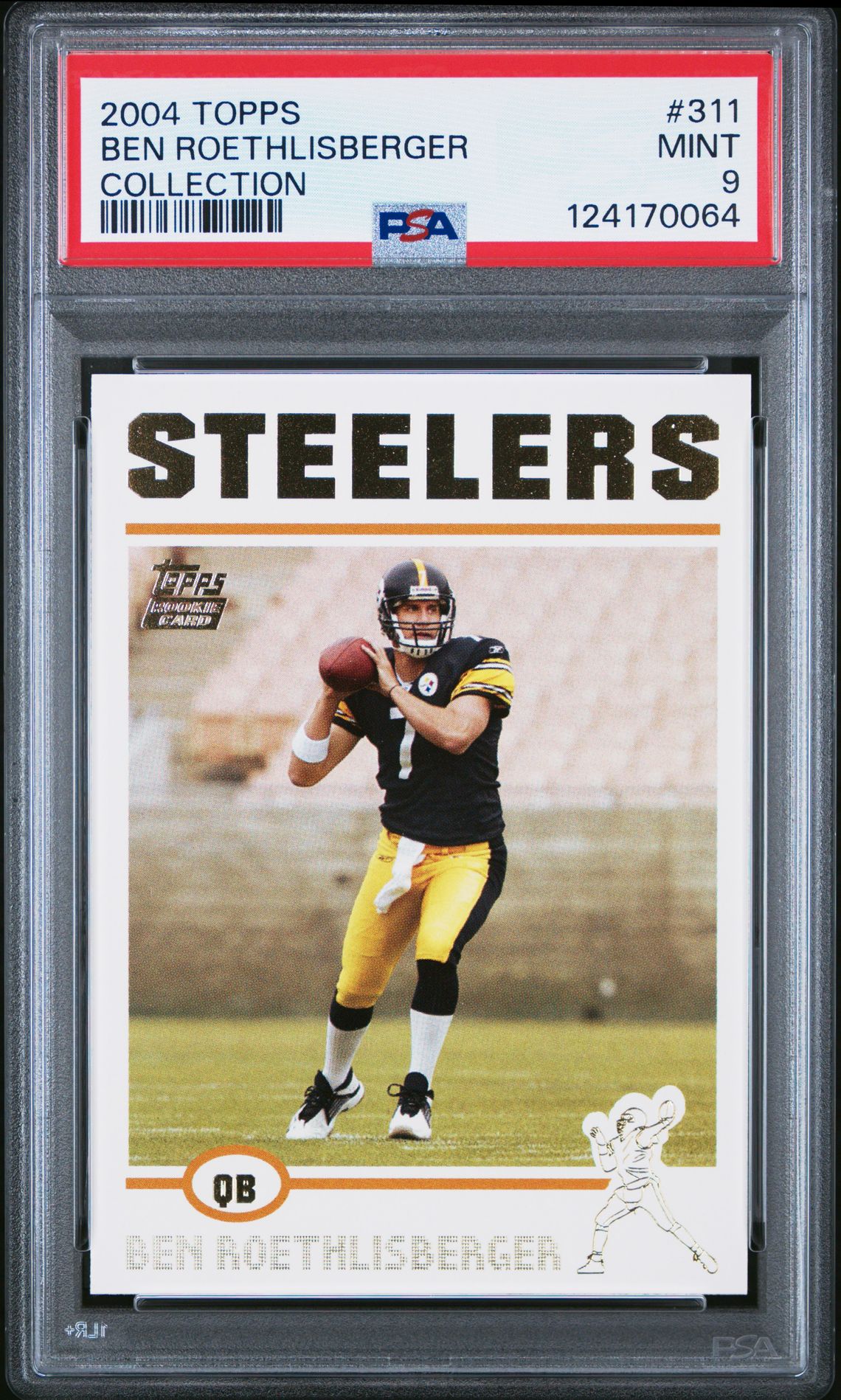 2004 Topps Ben Roethlisberger #311 (Collection) Mint 9 front
