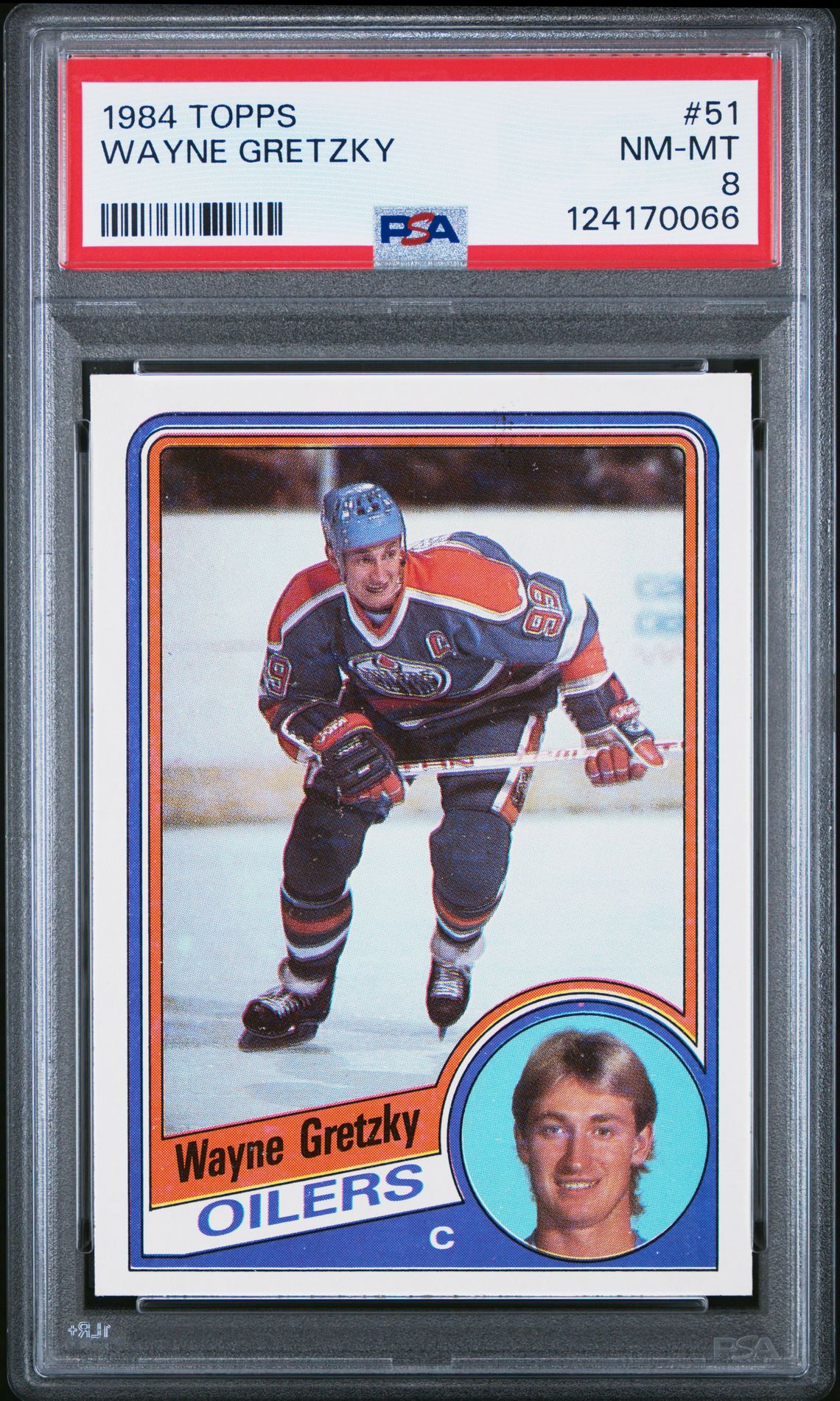 1984 Topps Wayne Gretzky #51 Nm-Mt 8 front