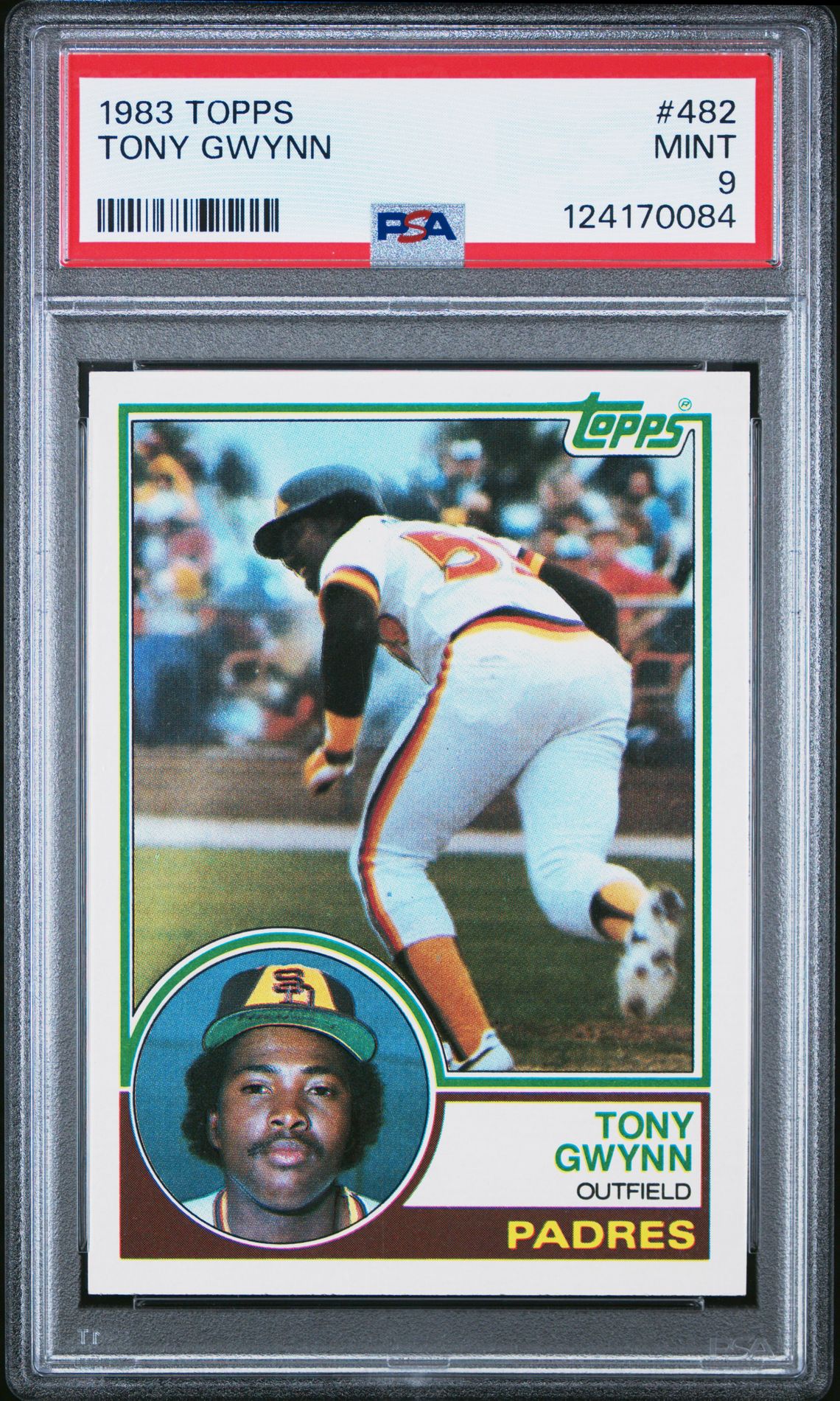 1983 Topps Tony Gwynn #482 Mint 9 front