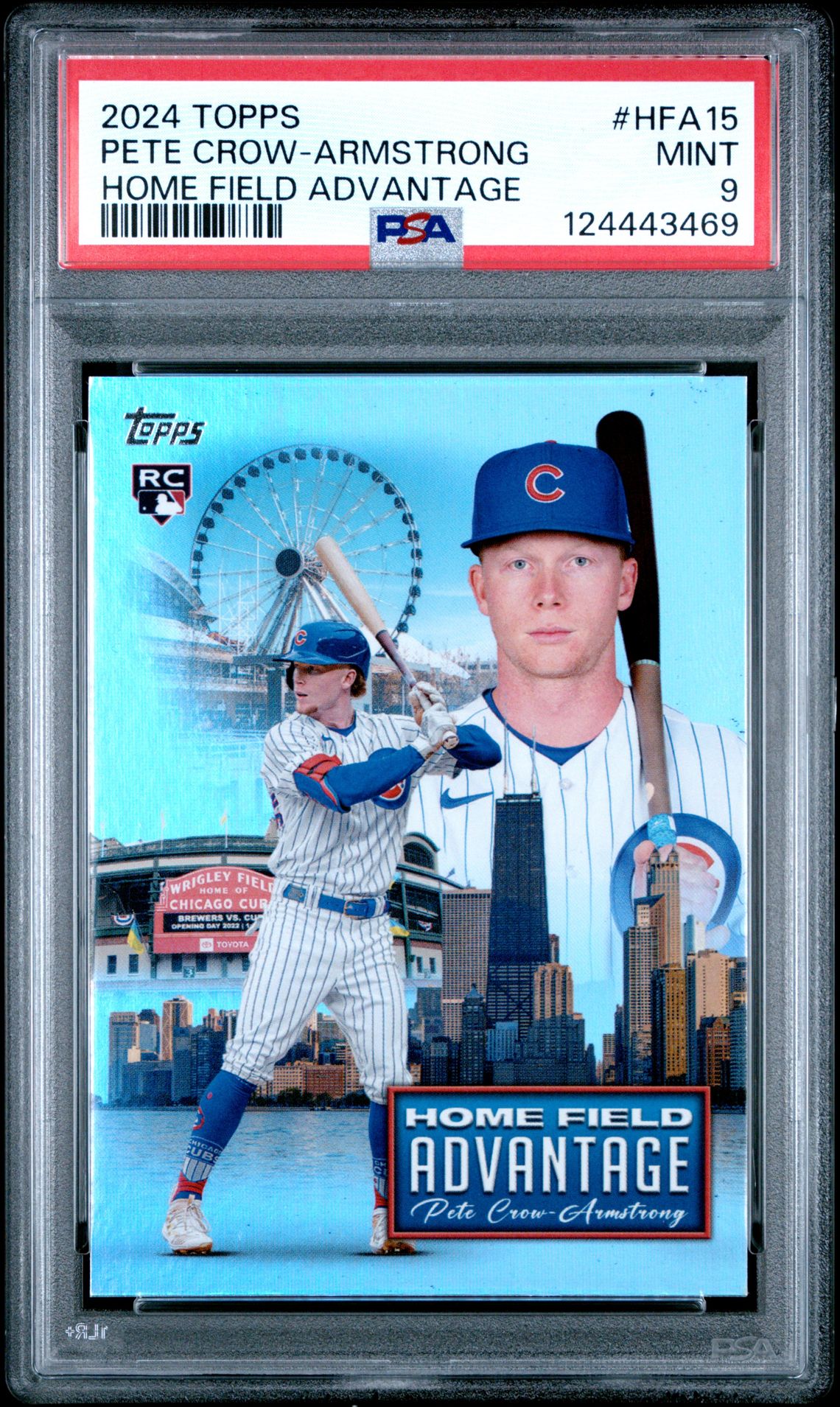 2024 Topps Home Field Advantage Pete Crow-Armstrong #Hfa15 Mint 9 front