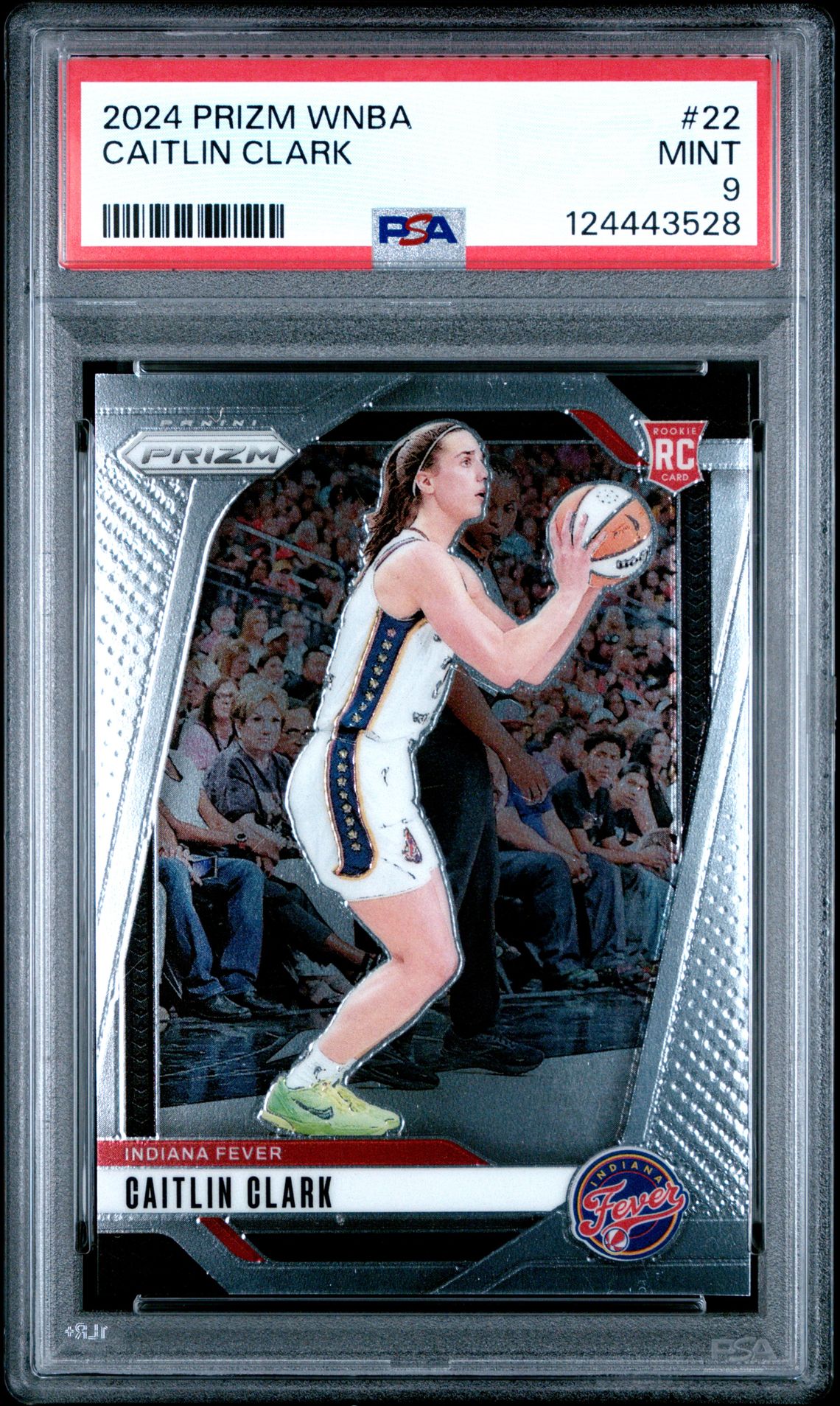 2024 Panini Prizm Wnba Caitlin Clark #22 Mint 9 front