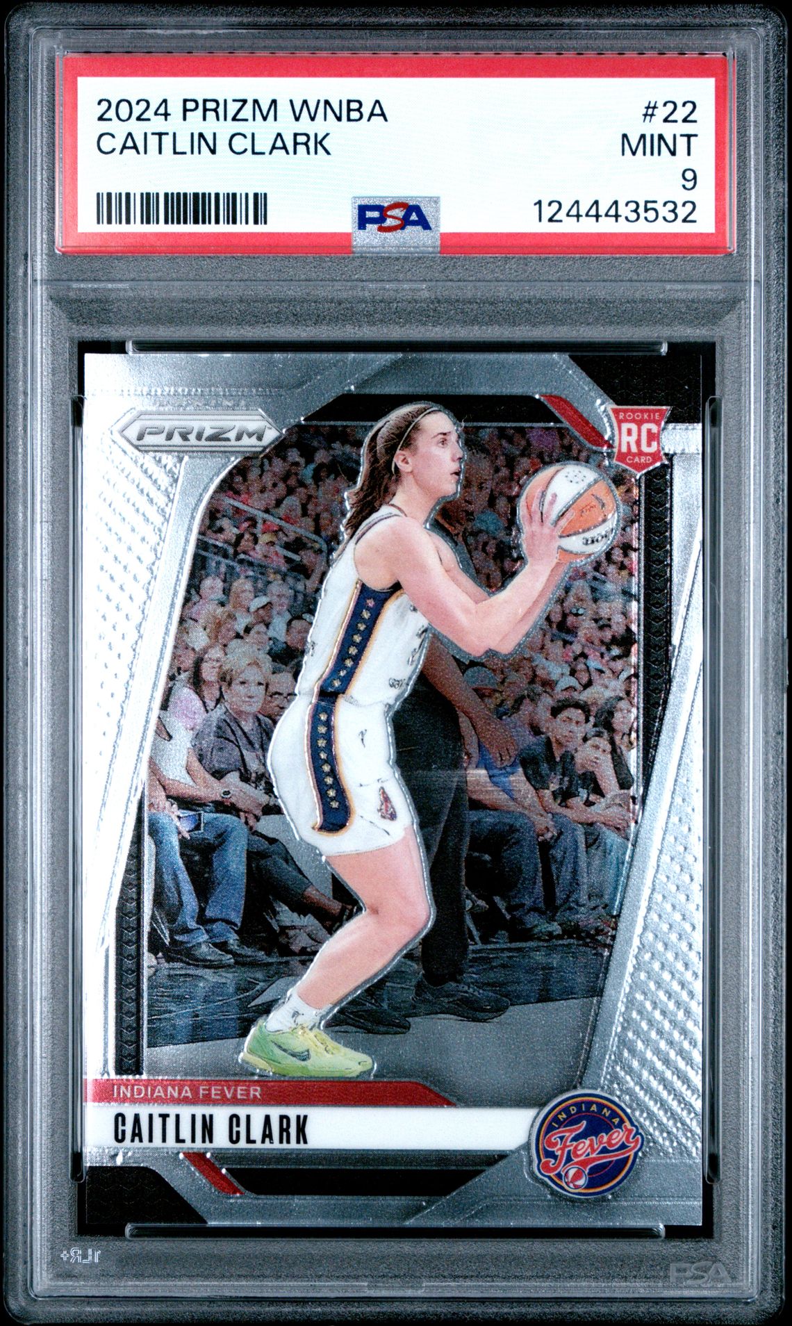 2024 Panini Prizm Wnba Caitlin Clark #22 Mint 9 front