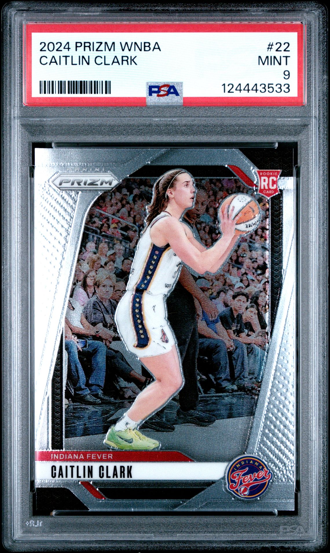 2024 Panini Prizm Wnba Caitlin Clark #22 Mint 9 front
