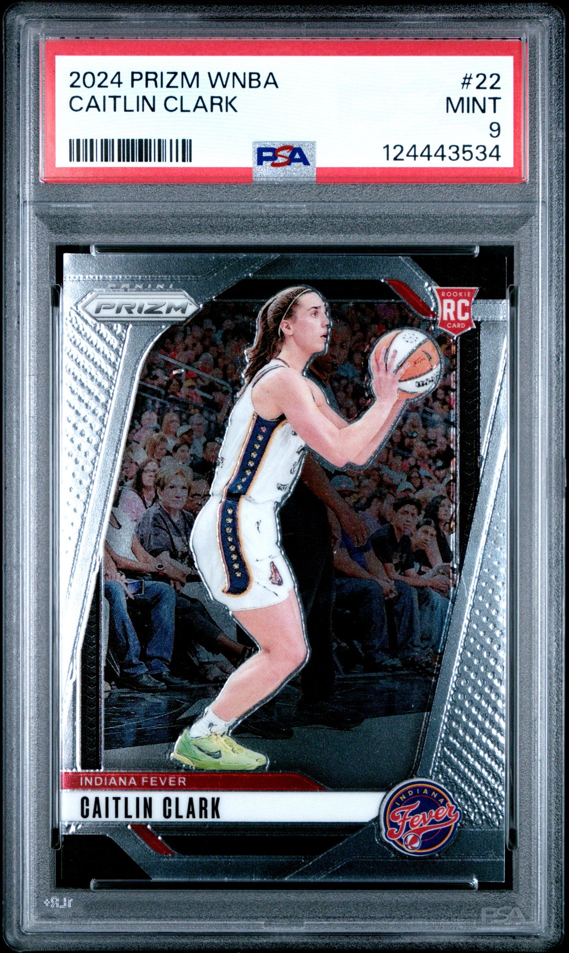 2024 Panini Prizm Wnba Caitlin Clark #22 Mint 9 front