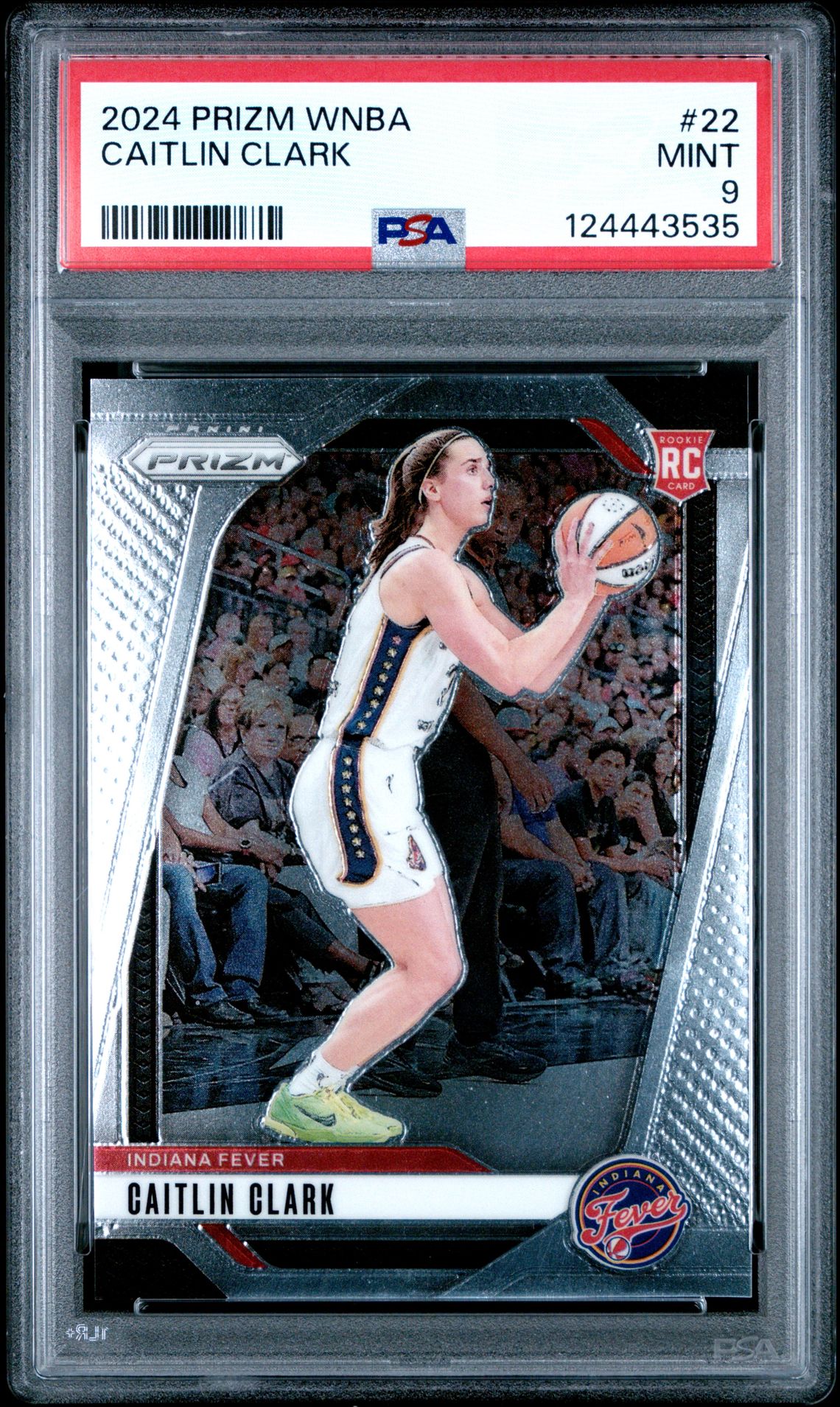 2024 Panini Prizm Wnba Caitlin Clark #22 Mint 9 front
