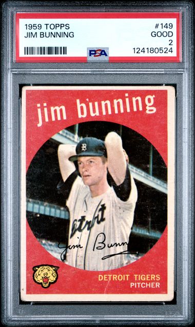 1959 Topps #149 Jim Bunning front
