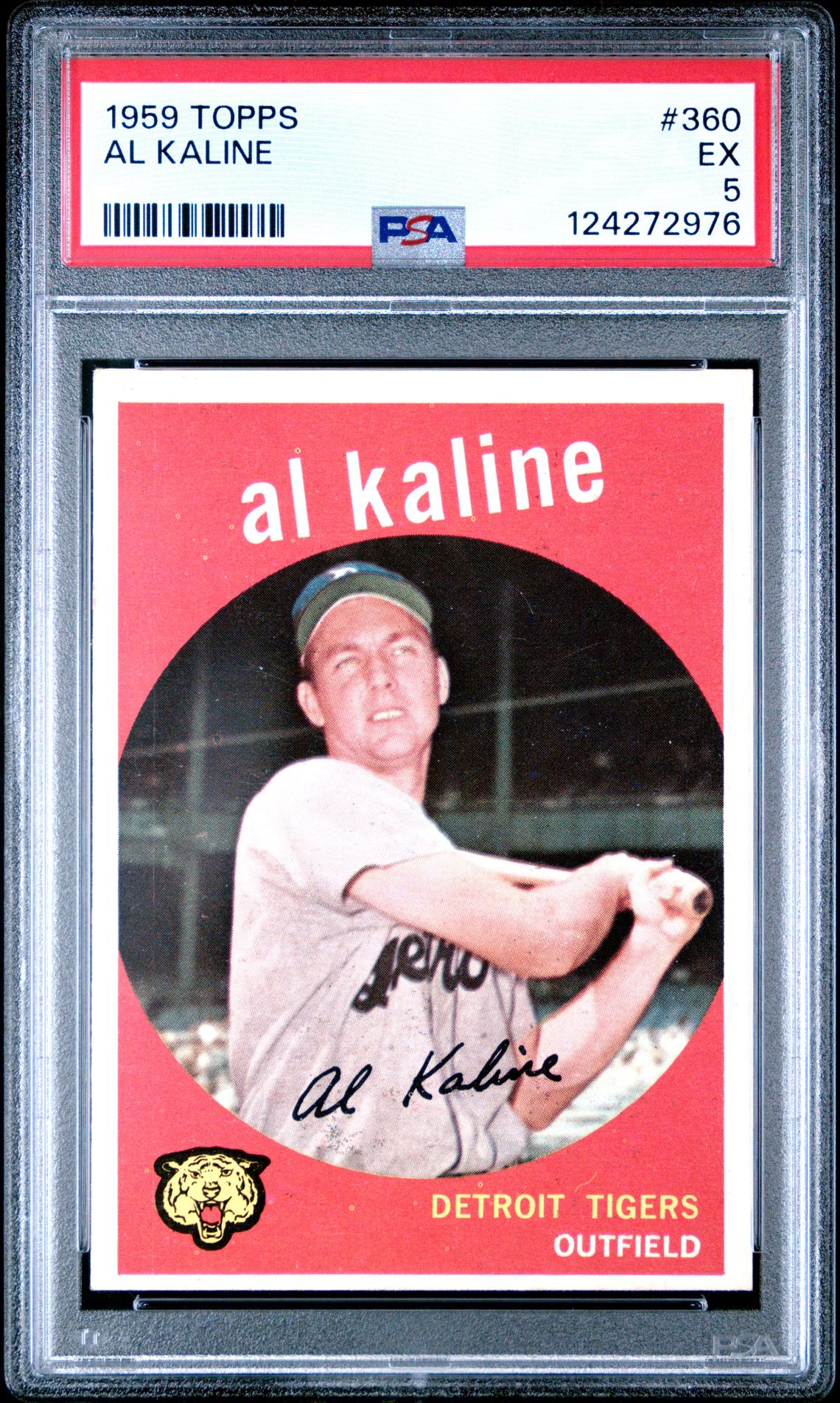 1959 Topps Al Kaline #360 Ex 5 front