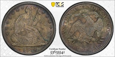 1883 50C MS62