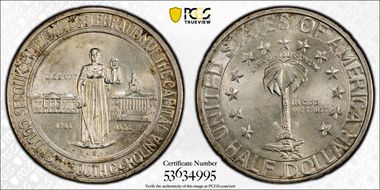 1936-S 50C Columbia MS67