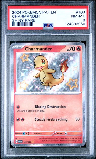 - Charmander Shiny Paf -Paldean Fates