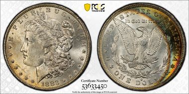 1883-O $1 MS63