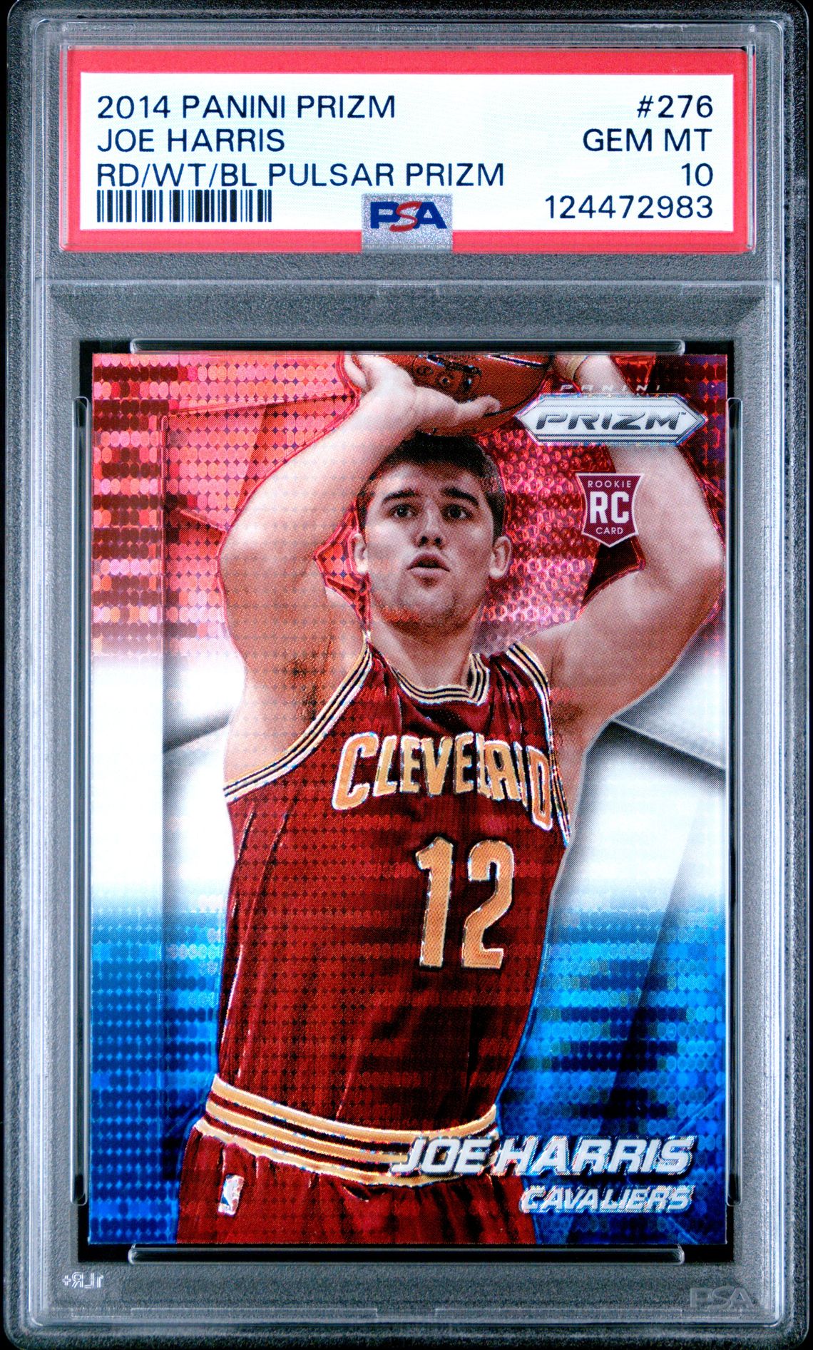2014 Panini PANINI PRIZM RD/WT/BL PULSAR PRIZM #276 Joe Harris front