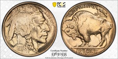 1913-S 5C Type 2 MS66