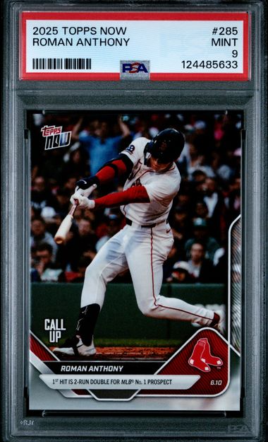 2025 Topps Now #285 Roman Anthony front