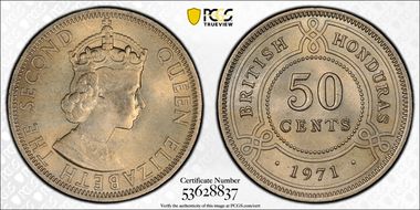 1971 50C MS65