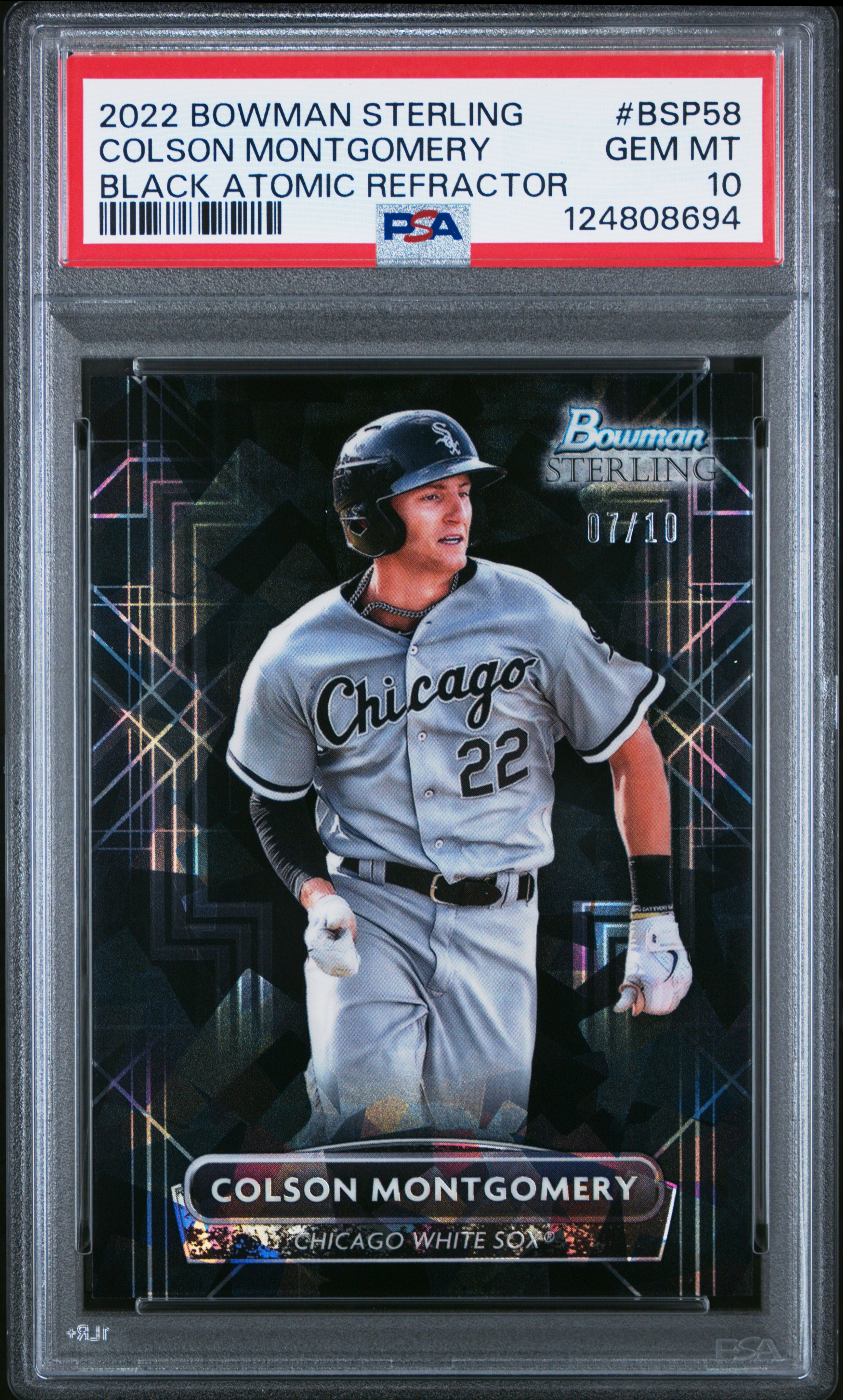 Colson Montgomery 2022 Bowman Sterling