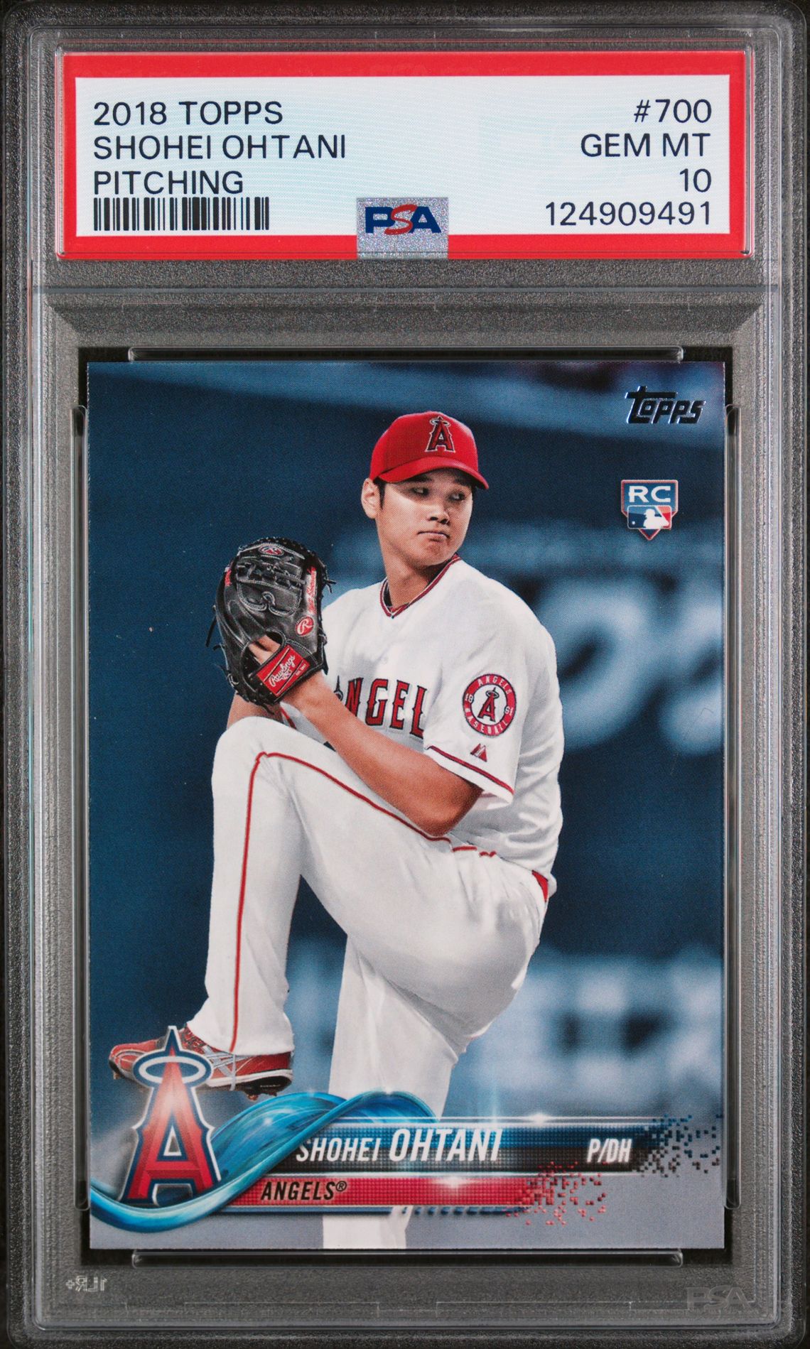 2018 Topps TOPPS PITCHING #700 Shohei Ohtani front