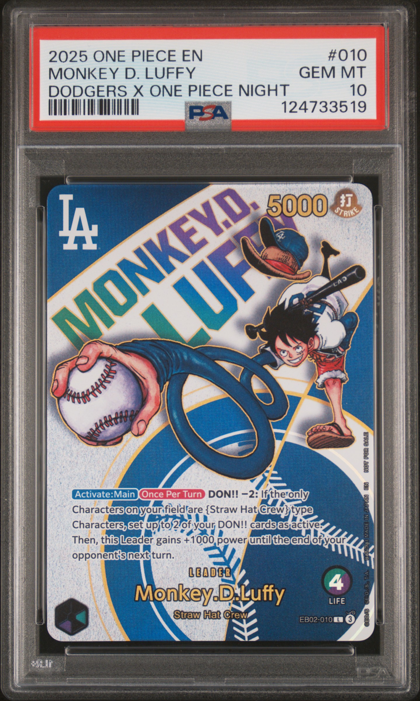 PC's 2025 One Piece Promos Monkey D. Luffy Bvb X One Piece Match