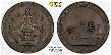 1797 Tk 1D DH-1 Kinrosshire,Loch Leven MS63BN