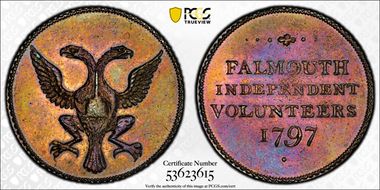 1797 Tk 1/2D DH-3 Cornwall, Falmouth N1BN