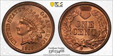 1860 1C MS67