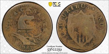 1787 NJ 1/2P Goiter Variety, Maris 37-J G6BN