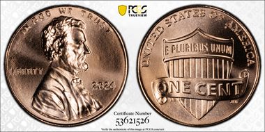 2024 1C Shield MS67RD