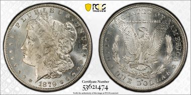 1879-S $1 MS63