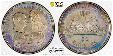 1976 50 G Holy Year MS67