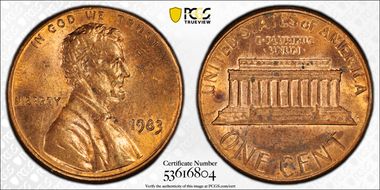 1983 1C DDO, FS-102 MS63RD