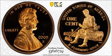 2009-S 1C Lincoln-Formative Years DDR FS-801 PR67DCAM