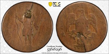 1788 Cent Massachusetts, Ryder 1-D N1BN