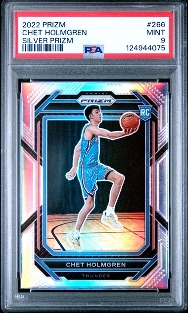 2022 Panini Prizm Silver #266 Chet Holmgren front