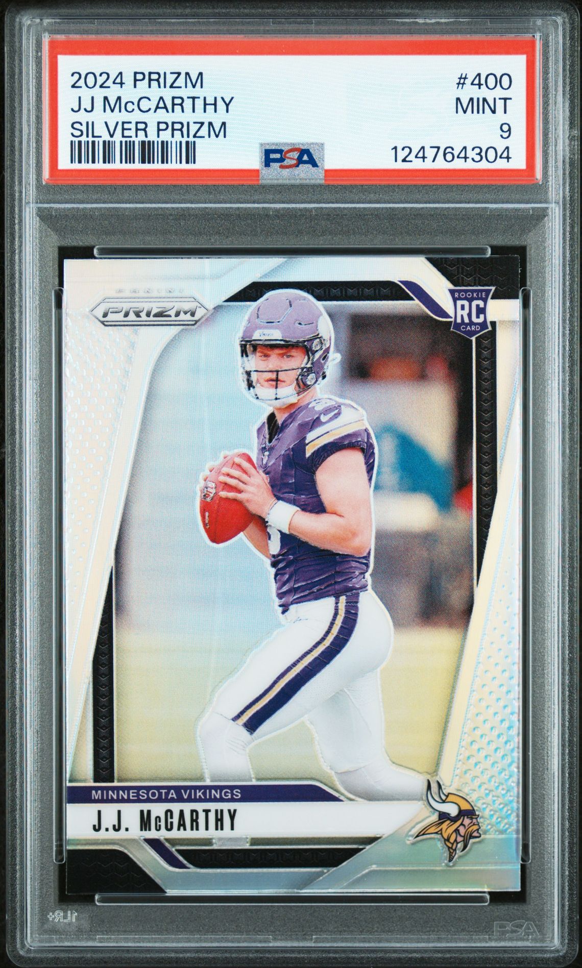 2024 Panini PANINI PRIZM SILVER PRIZM #400 Jj Mccarthy front