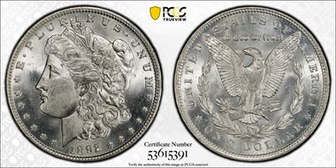 1892-O $1 MS64