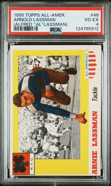 1955 Topps Topps (Alfred"Al"Lassman) #46 Arnoldlassman front