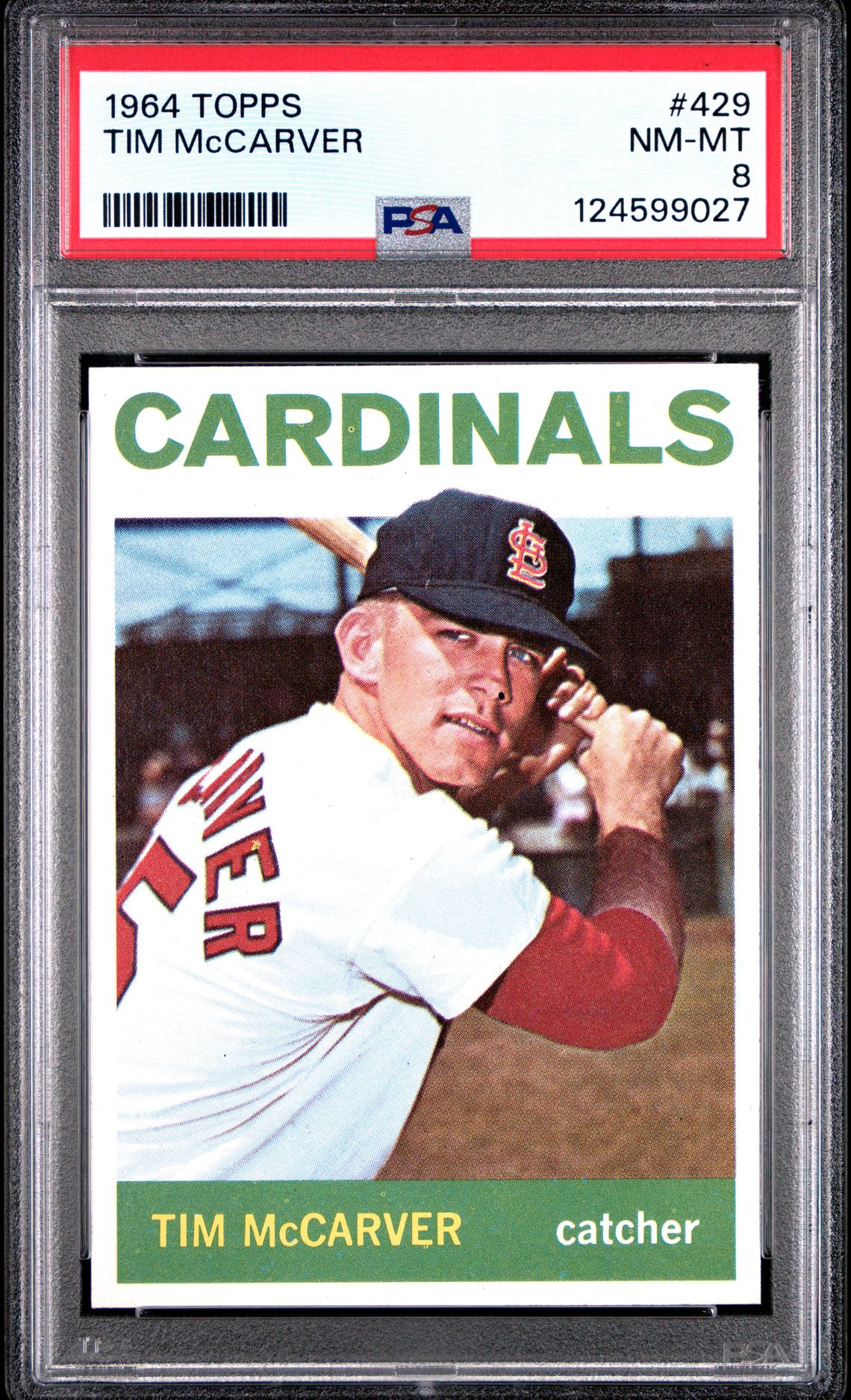 1964 Topps TOPPS #429 Tim Mccarver front