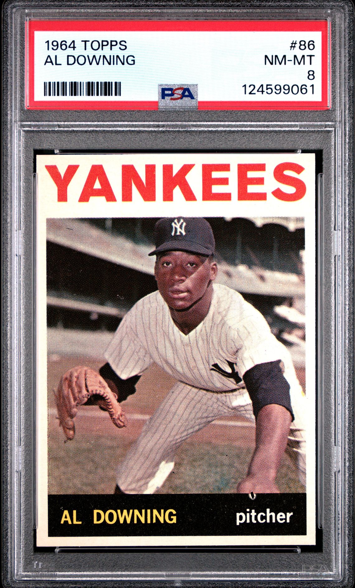 1964 Topps TOPPS #86 Al Downing front