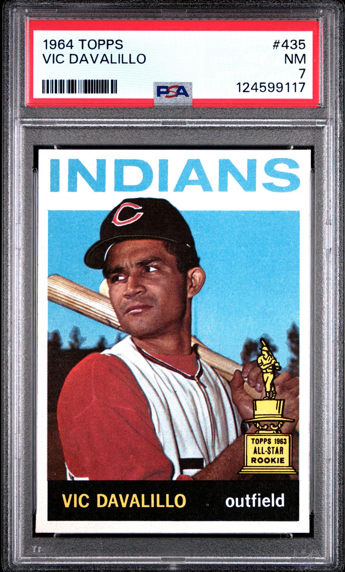 1964 Topps TOPPS #435 Vic Davalillo front